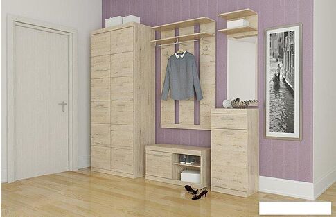 Тумба Anrex Oskar 1D2N Дуб Санремо