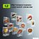 Аэрогриль (аэрофритюрница) RED Solution COLORSENSE W265