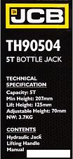 Бутылочный домкрат JCB TH90504 (5т)