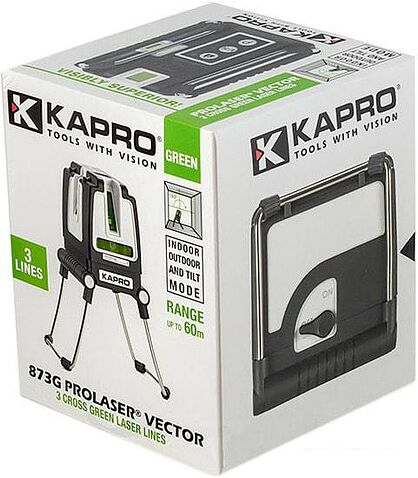 Лазерный нивелир Kapro 873G Prolaser Vector