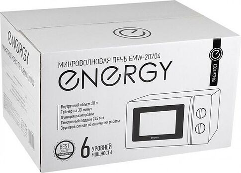 Микроволновая печь Energy EMW-20704 (белый)