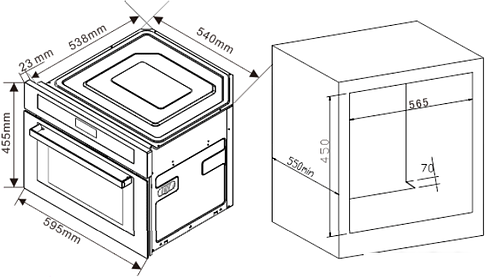 Духовой шкаф Zigmund & Shtain EN 102.112 S