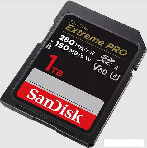 Карта памяти SanDisk Extreme PRO SDXC SDSDXEP-1T00-GN4IN 1TB