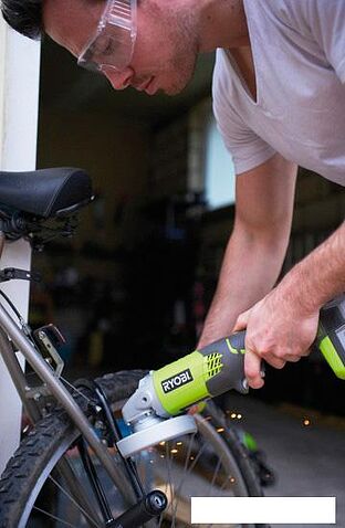 Угловая шлифмашина Ryobi R18AG-0
