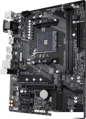 Материнская плата Gigabyte GA-A320M-S2H (rev. 1.0)