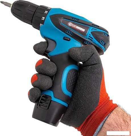 Дрель-шуруповерт ForceKraft FK-CD6017 (с 2-мя АКБ, кейс)