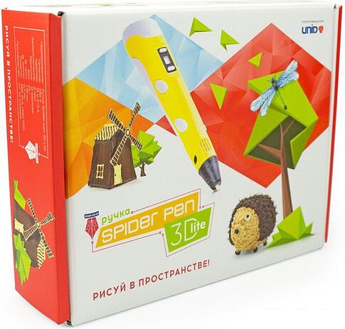 3D-ручка Spider Pen Lite (желтый)