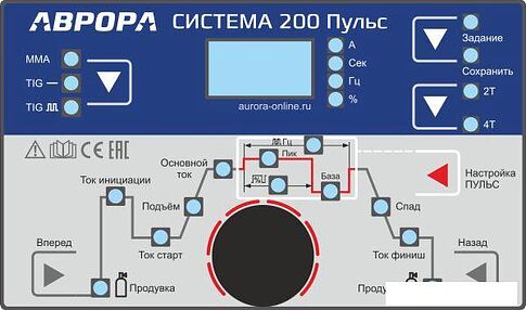 Сварочный инвертор Аврора Система 200 Пульс