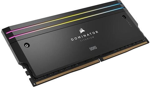 Оперативная память Corsair Dominator Titanium RGB 2x48ГБ DDR5 6600 МГц CMP96GX5M2B6600C32