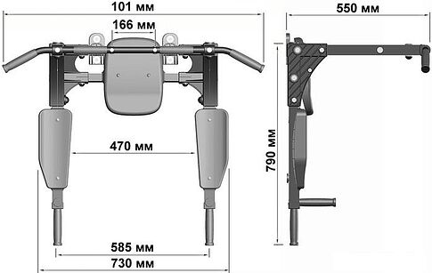 Турник Леко IT Pro [гп032168]