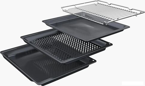 Электрический духовой шкаф Bosch Serie 4 HBG272EB3