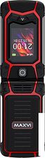 Кнопочный телефон Maxvi E10 (красный)