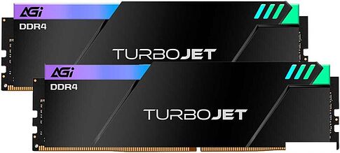 Оперативная память AGI Turbojet RGB 2x16ГБ DDR4 3600 МГц AGI3EPC16UD848