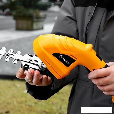 Кусторез + ножницы Deko DKGS4 063-4470 (с АКБ)