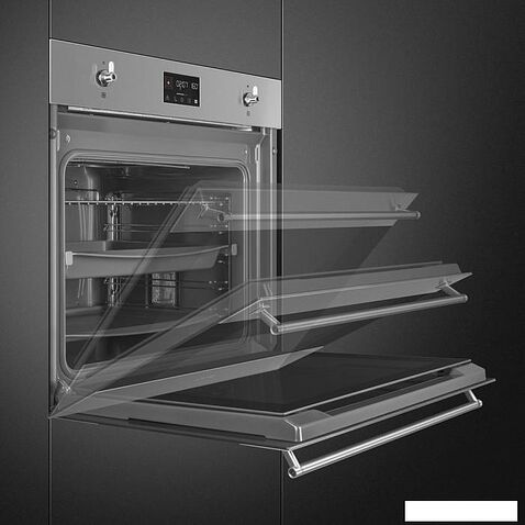 Электрический духовой шкаф Smeg SO6302TX