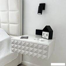 Тумба Shtabe Simple 7000 эко (травертин/белый)