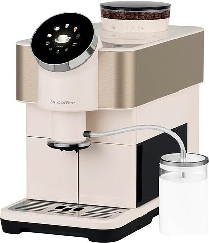 Кофемашина Dr.Coffee H2 (белый/золотистый)