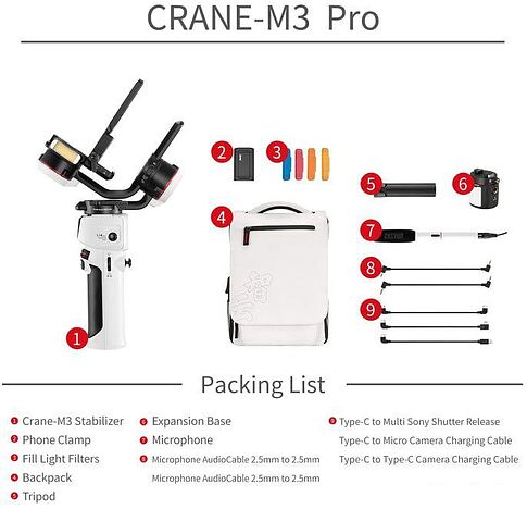 Стабилизатор Zhiyun Crane M3 Pro