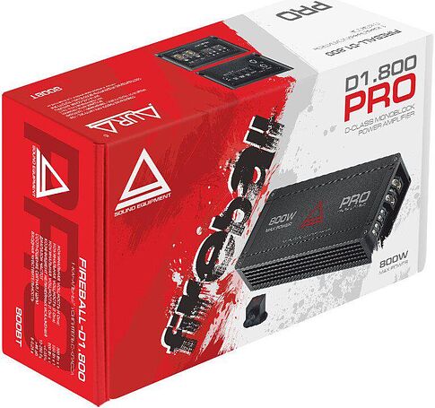 Автомобильный усилитель Aura Fireball-D1.800 PRO