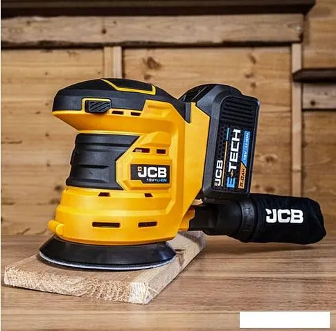 Эксцентриковая шлифмашина JCB 18OS-B-E (без АКБ)