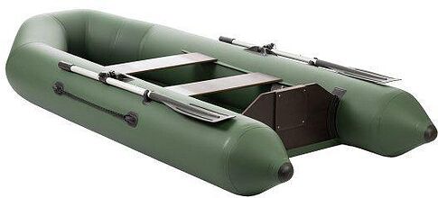 Моторно-гребная лодка Тонар Капитан 280Т (зеленый)