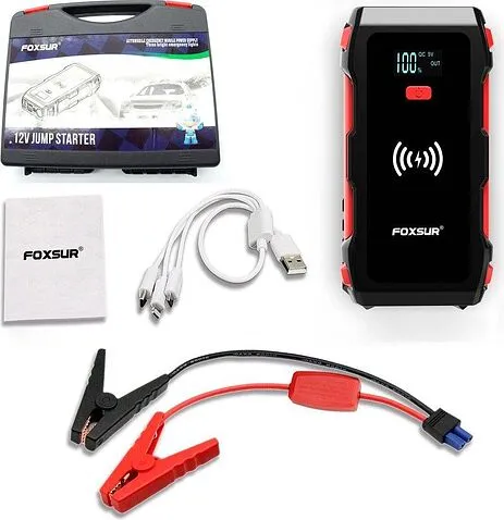 Портативное пусковое устройство Foxsur CAR9587R