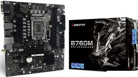 Материнская плата BIOSTAR B760MX2-E D4 Ver. 6.0