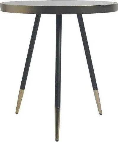 Журнальный столик Bergenson Bjorn Hedda TAI-HD-TBL-MTMRB-GLD-55 (черный/матовое золото)