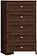 Комод Глазов Sherlock 6 (орех шоколадный)