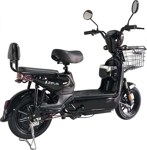 Электроскутер ZeuS Odyssey (черный)