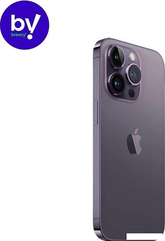 Смартфон Apple iPhone 14 Pro 256GB Восстановленный by Breezy, грейд B (темно-фиолетовый)