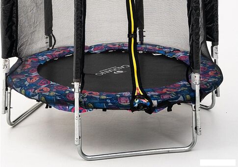 Батут Calviano Smile 183 см-6 ft INSIDE с внутренней сеткой складной