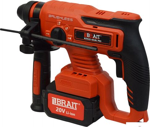 Перфоратор Brait BCRH22-4DUBL PRO (с 2-мя АКБ, кейс)