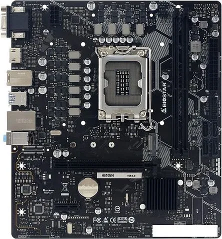 Материнская плата BIOSTAR H610MH Ver. 6.0