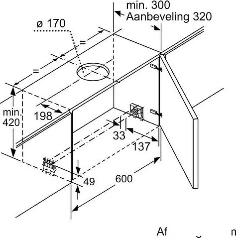 Кухонная вытяжка NEFF D46ML54X1