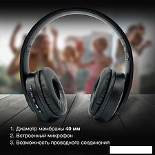 Наушники Hyundai H-HP102 (черный)