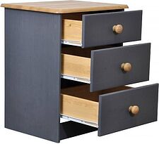 Тумба Диприз Хаба Д 1413.2 (серый воск/антик)