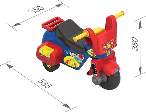 Каталка Нордпласт Moto GO 431011