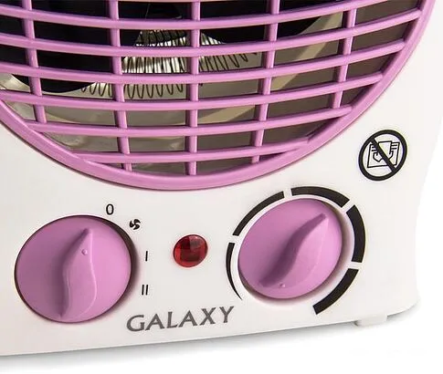 Тепловентилятор Galaxy GL8176 (белый/сиреневый)