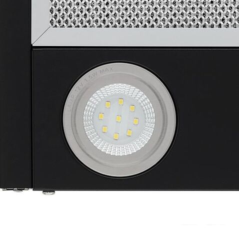 Кухонная вытяжка Krona Domenika 600 S (черный/нержавеющая сталь)