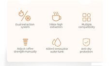 Капсульная кофеварка Hibrew H2B (черный)