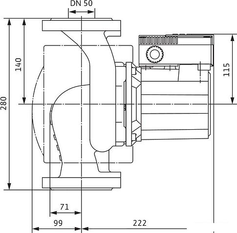 Насос Wilo TOP-S50/10