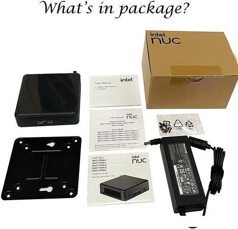 Компактный компьютер Intel NUC 11 Pro Kit BNUC11ATKPE0000