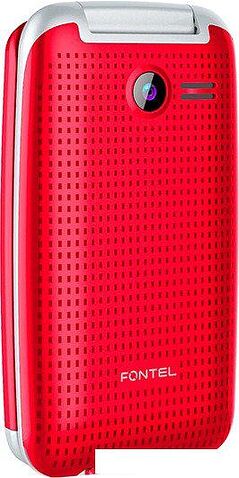 Телефон Fontel FL280 (красный/белый)