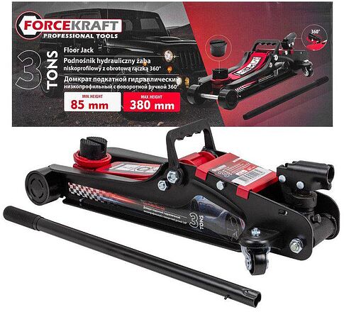 Подкатной домкрат ForceKraft FK-T825010 3т