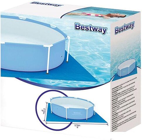 Аксессуары для бассейнов Bestway Подстилка 274 см для бассейна 244 см 58000