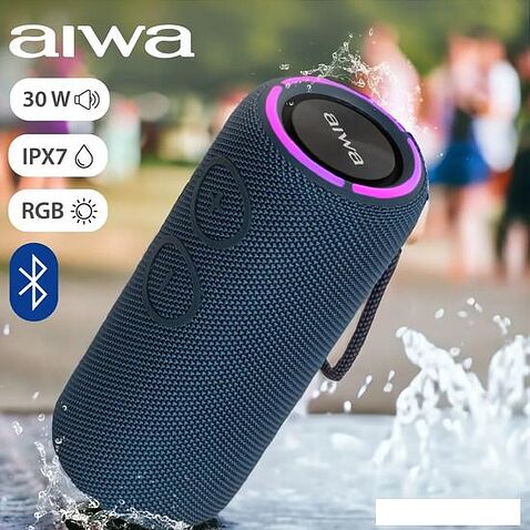 Беспроводная колонка Aiwa PAS-H300 (темно-синий)