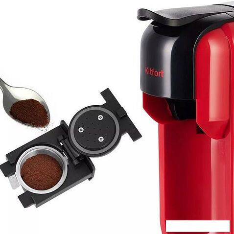 Капсульная кофеварка Kitfort KT-7403