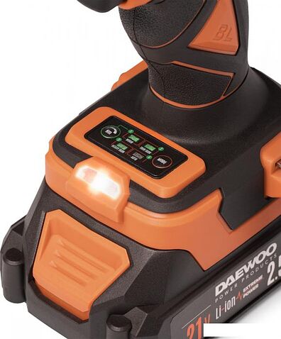 Винтоверт Daewoo Power DAX 3021Li Set (с 2-мя АКБ, кейс)