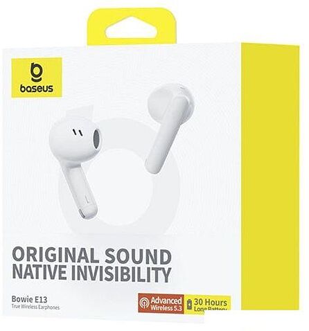 Наушники Baseus Bowie E13 (белый)